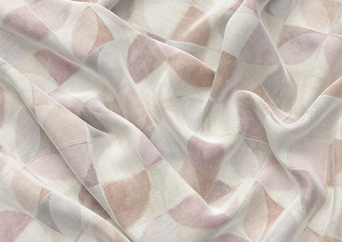 Mosaic Tile, Sweetheart - Roman Blind - Image 4